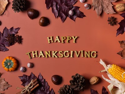 Happy Thanksgiving: Holiday Hours 2023